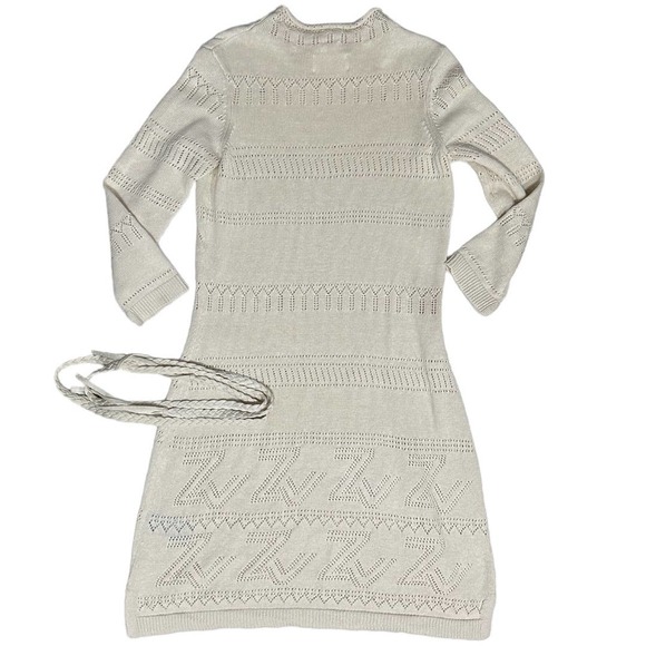 Zadig & Voltaire Cecily Monogram Long Sleeve Sweater Dress - Picture 8 of 10